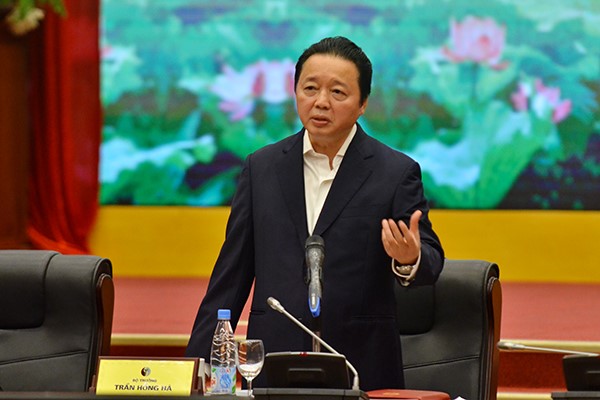 Bộ trưởng Trần Hồng Hà phát biểu tại Hội nghị