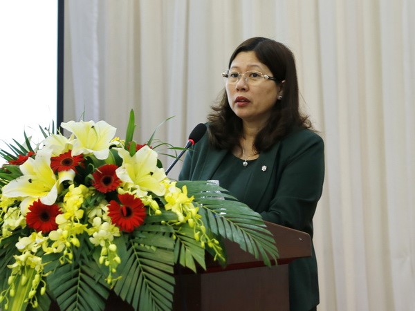 Thứ trưởng Bộ TN&MT Nguyễn Thị Phương Hoa phát biểu khai mạc Hội thảo