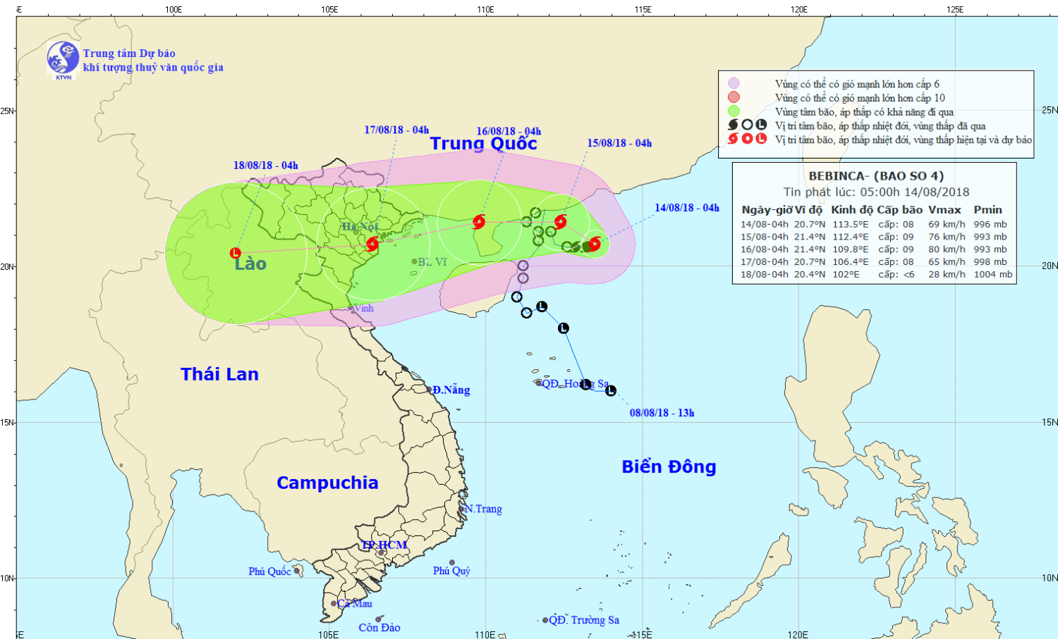 Tin bão số 4 và tình hình mưa, lũ trên địa bàn tỉnh Kon Tum