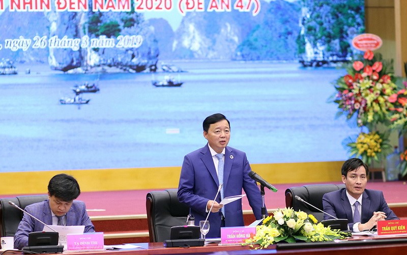 Bộ trưởng Trần Hồng Hà và Thứ trưởng Trần Quý Kiên tham dự và chỉ đạo Hội nghị