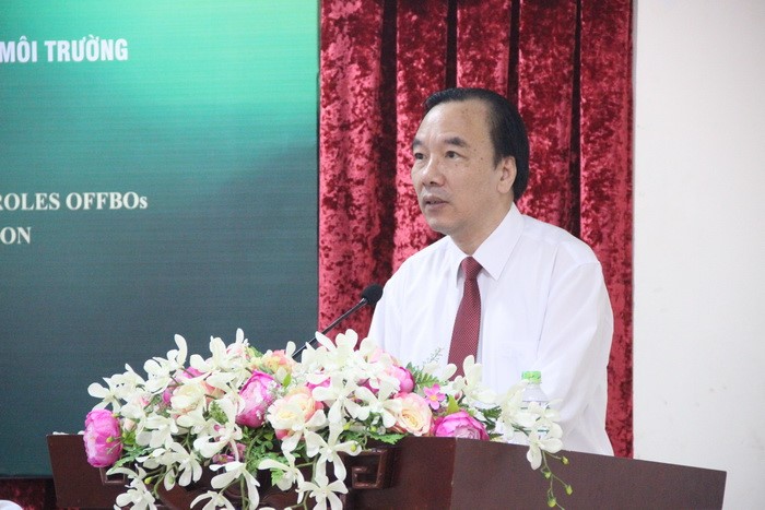 Ông Ngô Sách Thực, Phó Chủ tịch Ủy ban Trung ương MTTQ Việt Nam,Trưởng Ban Chỉ đạo Chương trình phát biểu
