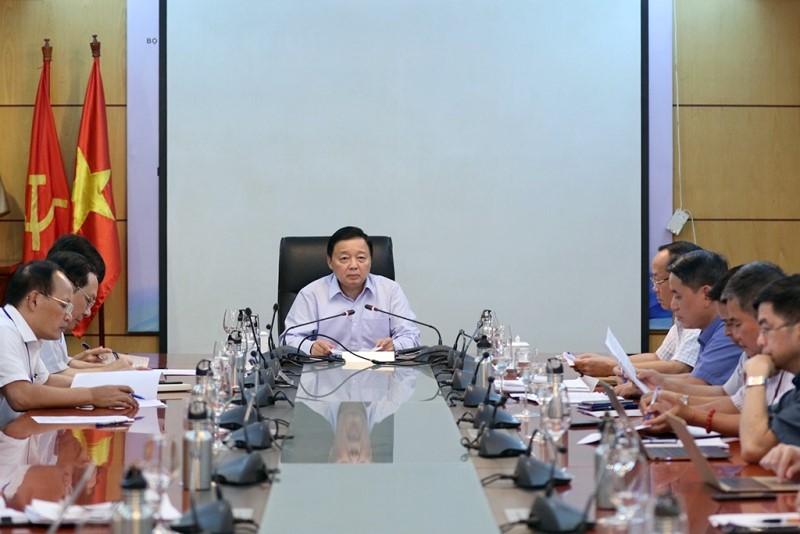 Bộ trưởng Bộ TN&MT Trần Hồng Hà chủ trì cuộc họp xây dựng định hướng chương trình thanh tra năm 2020