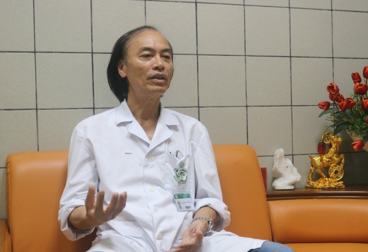 PGS.TS Nguyễn Tiến Dũng - Nguyên Trưởng khoa Nhi Bệnh viện Bạch Mai