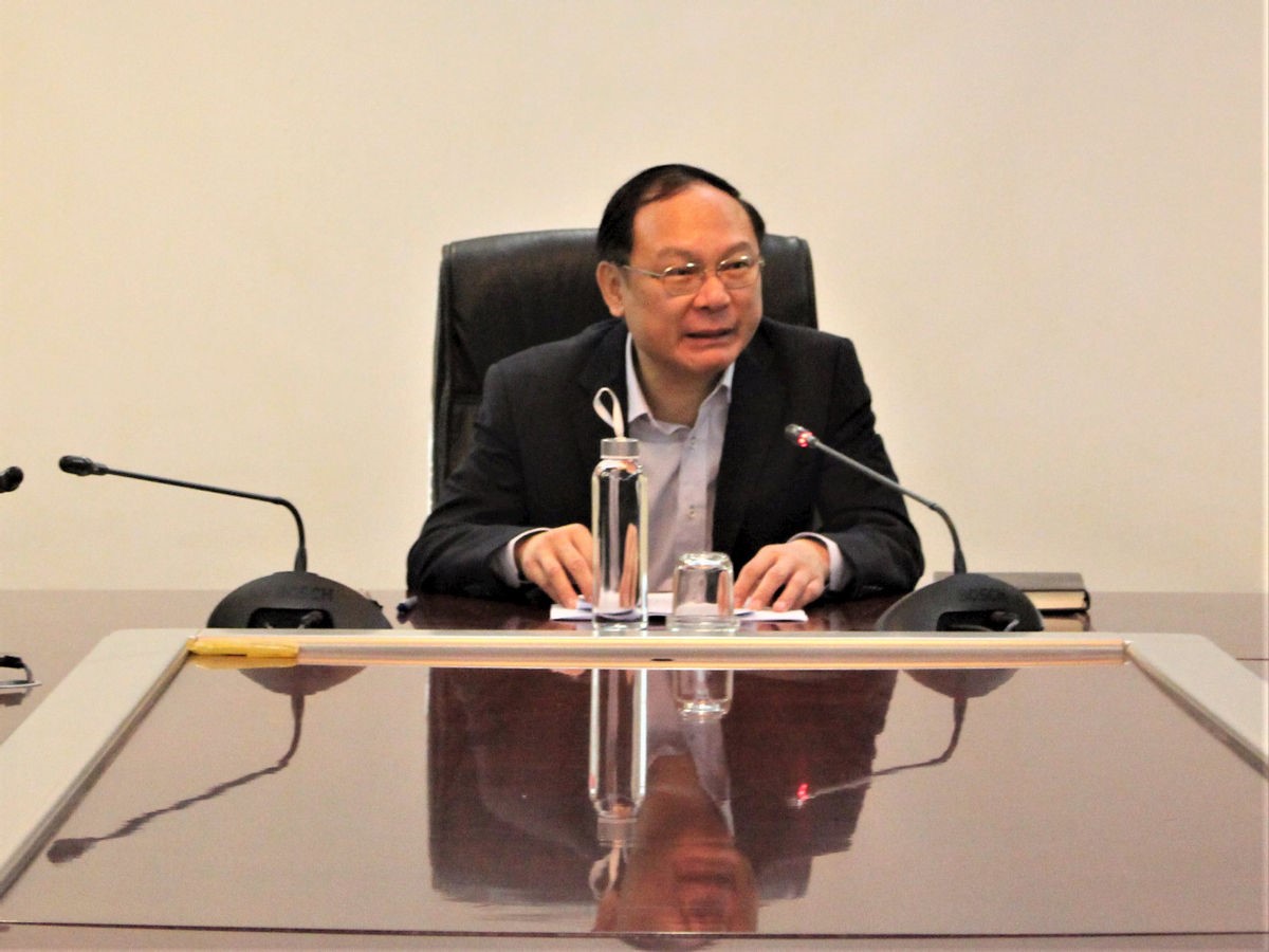 Thứ trưởng Lê Công Thành phát biểu chỉ đạo tại cuộc họp
