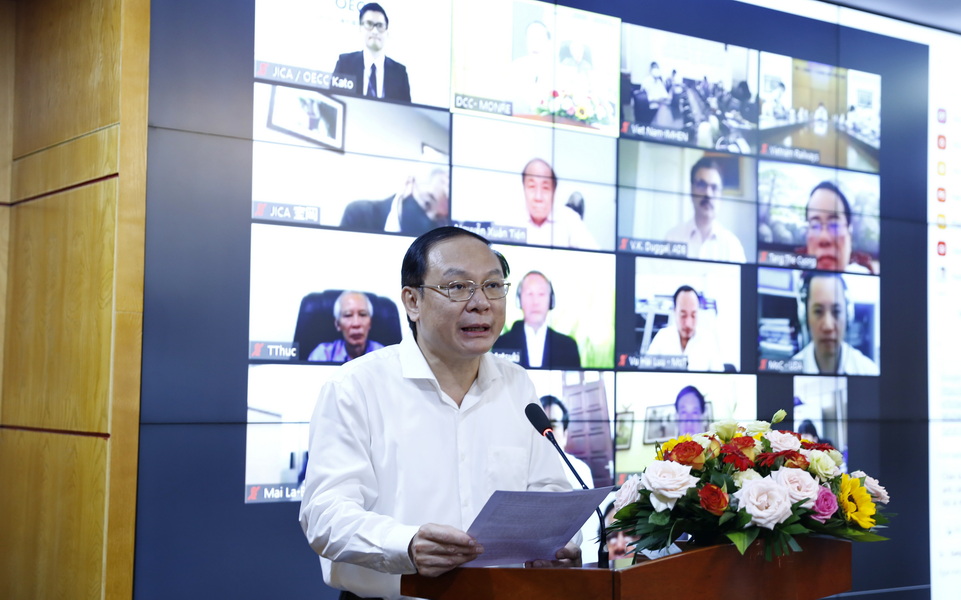 Thứ trưởng Lê Công Thành phát biểu tại Hội thảo