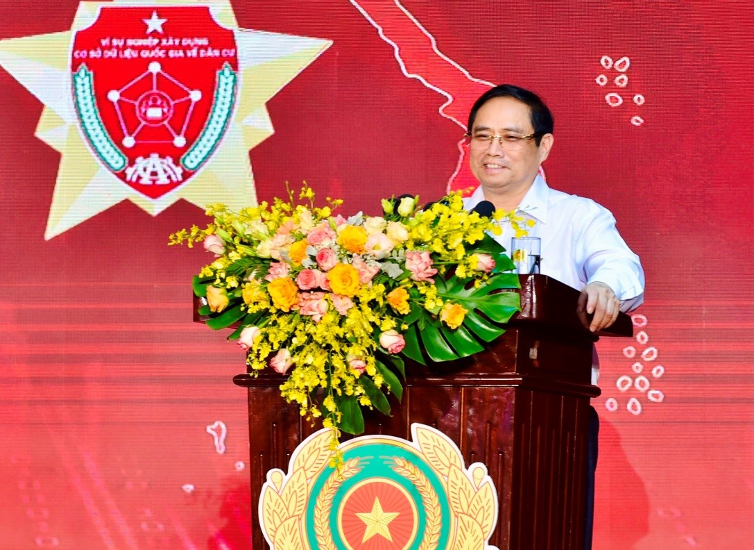 Thủ tướng Chính phủ Phạm Minh Chính phát biểu tại hội nghị. - Ảnh: VGP/Nhật Bắc