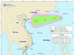 Xuất hiện áp thấp nhiệt đới và bão mạnh trên biển